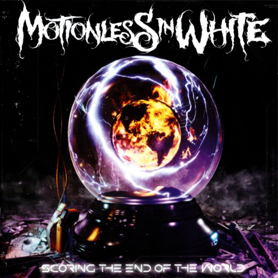 Scoring The End Of The World by Motionless In White booklet front page